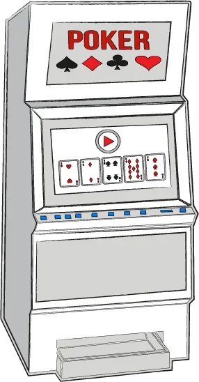 De tidligste udgaver af video poker maskinerne havde en meget simpel mekanisme, der benyttede tilfældighedsgeneratoren til at blande kortene
